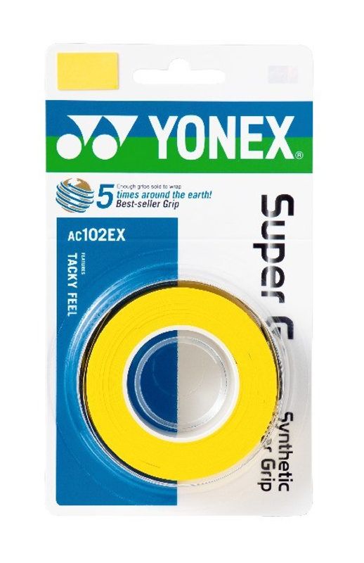 Yonex Wet Super Grap AC102EX (3-pk)